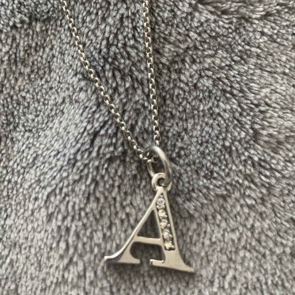 Juicy Couture A initial necklace